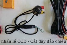 Camera nhấn lề CCD-AHD - Cắt dây đảo chiều 